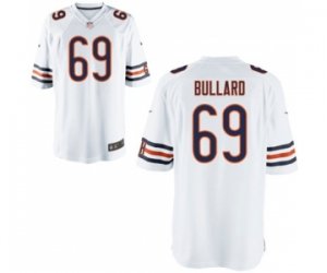 Men\'s Nike Chicago Bears #69 Jonathan Bullard Game White NFL Jersey