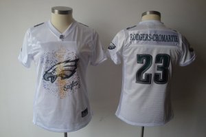 women nfl philadelphia eagles #23 rodgers-cromartie white[2011 fem fan]