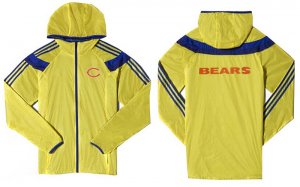 NFL Chicago Bears dust coat trench coat windbreaker 11