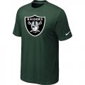 Oakland Raiders Sideline Legend Authentic Logo T-Shirt D.Green