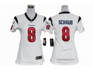 Nike Women Houston Texans #8 Matt Schaub White jerseys