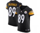 Men Nike Pittsburgh Steelers #89 Vance McDonald Black Team Color Vapor Untouchable Elite Player NFL Jersey
