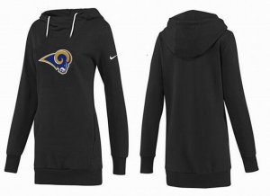 Women St. Louis Rams Logo Pullover Hoodie-041