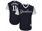 2017 Little League World Series Yankees Brett Gardner Gardner Navy Jersey