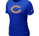 Women Chicago Bears Blue T-Shirts