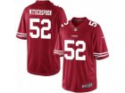 Mens Nike San Francisco 49ers #52 Ahkello Witherspoon Limited Red Team Color NFL Jersey