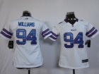 Nike women nfl jerseys buffalo bills #94 williams white