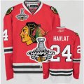 nhl jerseys chicago blackhawks #24 havlat red[2013 Stanley cup champions]