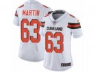 Women Nike Cleveland Browns #63 Marcus Martin Vapor Untouchable Limited White NFL Jersey