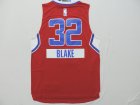 NBA Los Angeles Clippers #32 riake red jerseys(2014 Christmas edition)