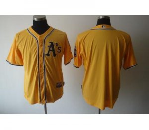 mlb oakland athletics blank yellow