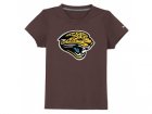 nike jacksonville jaguars sideline legend authentic logo youth T-Shirt brown