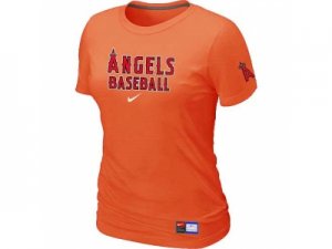 women Los Angeles of Anaheim Nike Orange Short Sleeve Practice T-Shirt