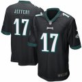 Men's Philadelphia Eagles #17 Alshon Jeffery Nike Black Game Jersey