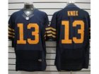 Nike NFL Chicago Bears #13 Johnny Knox Dk.Blue Elite jerseys