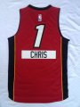 NBA Miami Heat #1 chris red jerseys(2014 Christmas edition)