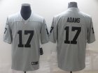 Nike Raiders #17 Davante Adams Gray Inverted Legend Limited Jersey