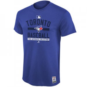 MLB Men\'s Toronto Blue Jays Majestic Big & Tall Authentic Collection Property T-Shirt - Blue