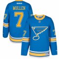 Youth Reebok St. Louis Blues #7 Joe Mullen Authentic Blue 2017 Winter Classic NHL Jersey