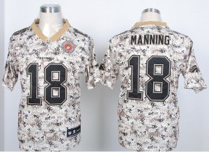 Nike Denver Broncos #18 Peyton Manning camo Jerseys( Elite)