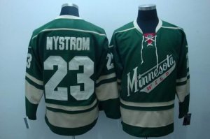 nhl minnesota wild #14 nystrom green