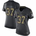 Women's Nike Green Bay Packers #37 Sam Shields Limited Black 2016 Salute to Service NFL Jersey
