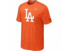 Los Angeles Dodgers Nike Logo Legend Orange T-Shirt