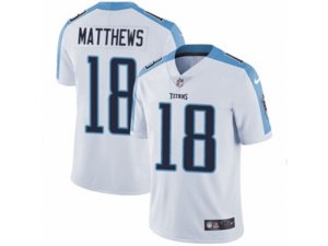 Nike Tennessee Titans #18 Rishard Matthews Vapor Untouchable Limited White NFL Jersey