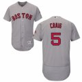 Men's Majestic Boston Red Sox #5 Allen Craig Grey Flexbase Authentic Collection MLB Jersey