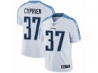 Nike Tennessee Titans #37 Johnathan Cyprien Vapor Untouchable Limited White NFL Jersey
