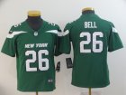 Nike Jets #26 Le'Veon Bell Green Youth New 2019 Vapor Untouchable Limited Jersey