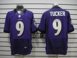 Nike Baltimore Ravens #9 tucker purple jerseys[Elite]