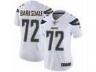 Women Nike Los Angeles Chargers #72 Joe Barksdale Vapor Untouchable Limited White NFL Jersey