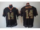 Nike NFL Cincinnati Bengals #14 Andy Dalton black jerseys[camo fashion Elite]