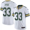 Nike Green Bay Packers #33 Micah Hyde White Mens Stitched NFL Limited Rush Jersey