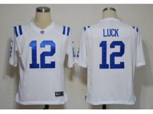 NIKE NFL Indianapolis Colts #12 luck White Game jerseys