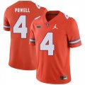 Florida Gators 4 Brandon Powell Orange College Football Jersey