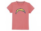 nike san diego chargers sideline legend authentic logo youth T-Shirt pink