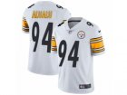 Mens Nike Pittsburgh Steelers #94 Tyson Alualu Vapor Untouchable Limited White NFL Jersey