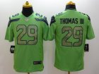 Nile Seattle Seahawks #29 Earl Thomas III Green jerseys(Limited)