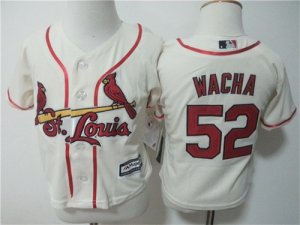 Cardinals #52 Michael Wacha Cream Toddler Jersey