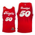 Mens Memphis Grizzlies #50 Zach Randolph Red Hardwood Classic Night Swingman Jersey
