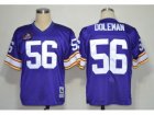NFL Jerseys Minnesota Vikings #56 Chris Doleman Purple M&N Hall of Fame 2012