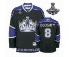 nhl jerseys los angeles kings #8 doughty black[2014 Stanley cup champions][third]