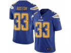 Mens Nike Los Angeles Chargers #33 Tre Boston Limited Electric Blue Rush NFL Jersey