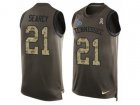 Nike Tennessee Titans #21 Da'Norris Searcy Limited Green Salute to Service Tank Top NFL Jersey