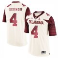 Oklahoma Sooners #4 Trey Sermon White 47 Game Winning Streak College Football Jersey