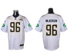 2016 Pro Bowl Nike New York Jets #96 Muhammad Wilkerson white jerseys(Elite)