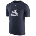 MLB Men's Chicago White Sox Nike Authentic Collection Legend T-Shirt - Navy