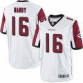 Mens Nike Atlanta Falcons #16 Justin Hardy Limited White NFL Jersey